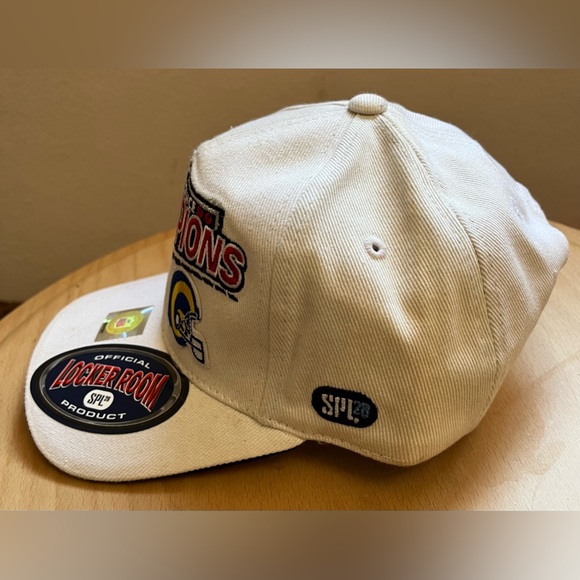 Vintage Rams 1999 Conference Champions SPL Hat Cap Velcro Adjustable NWT - Picture 2 of 4